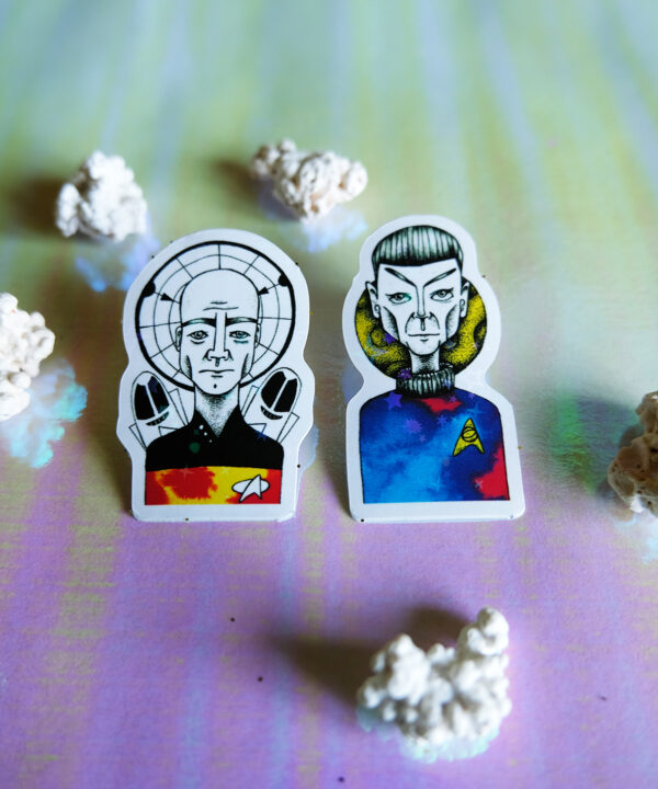 Trekkies - holografische stickers